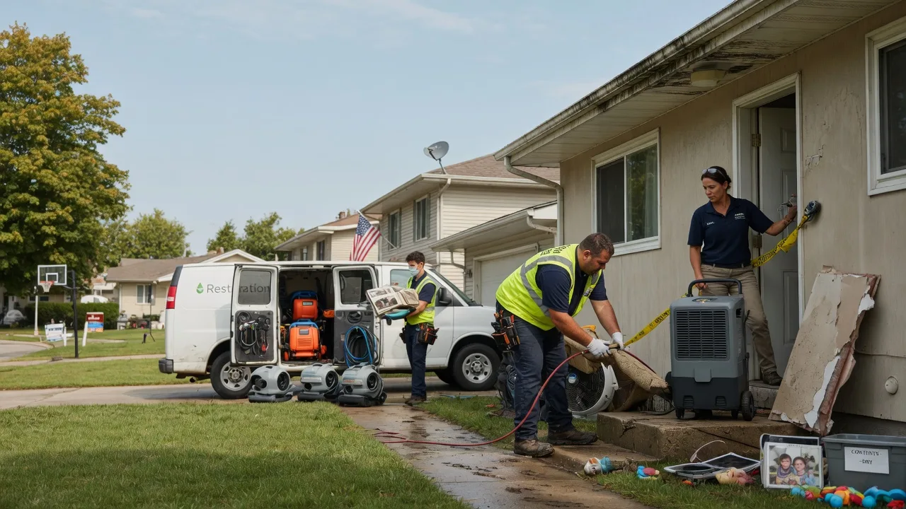 Water Damage Restoration in Absaraka, ND near me